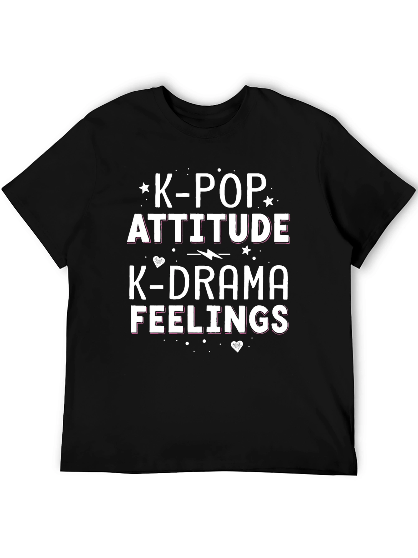 K-POP Attitude K-Drama Feelings Graphic Tee