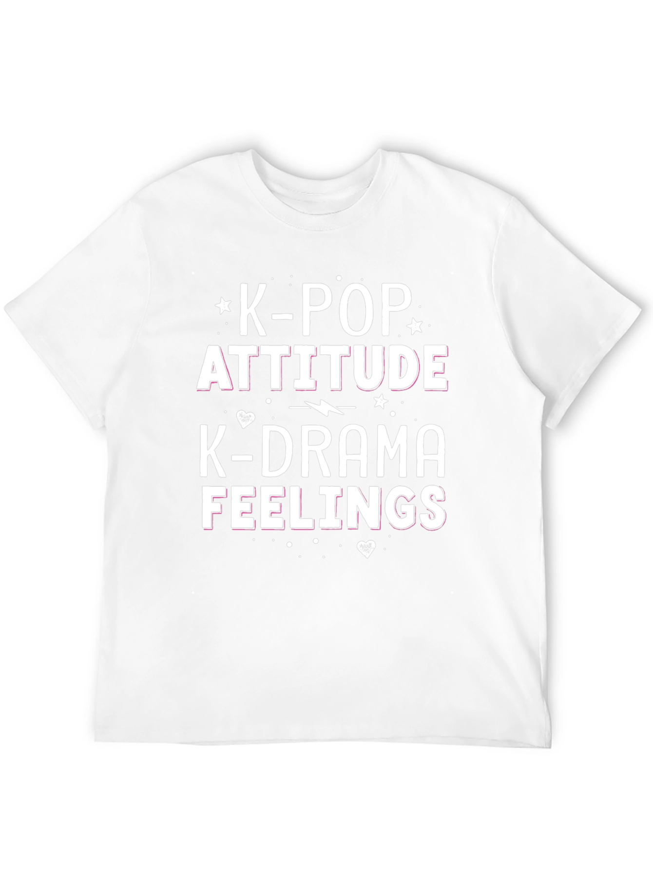 K-POP Attitude K-Drama Feelings Graphic Tee