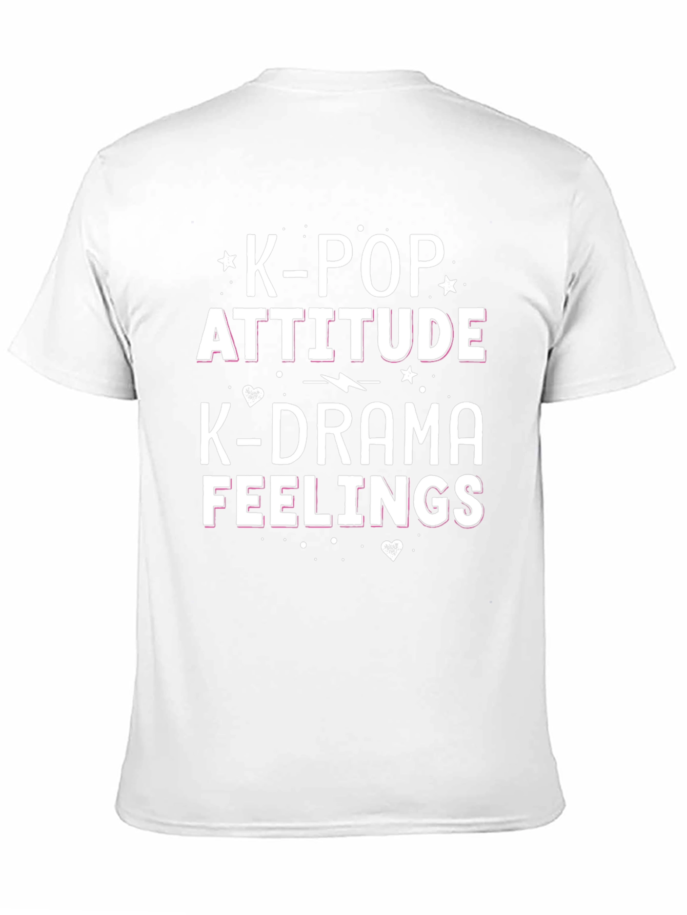 K-POP Attitude K-Drama Feelings Graphic Tee