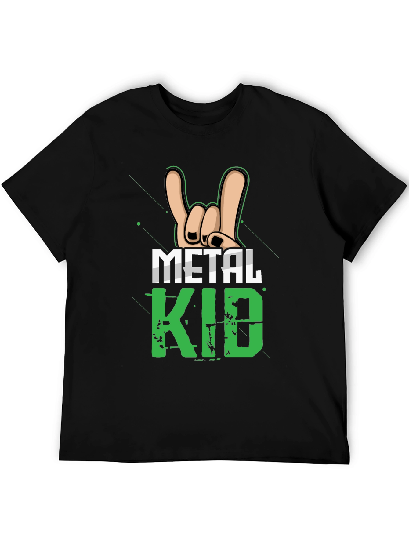 Metal Kid Rock On Graphic T-Shirt