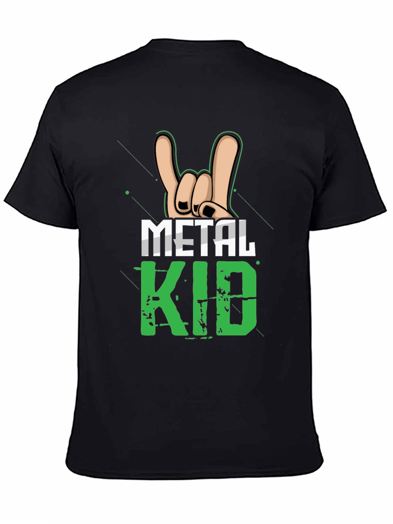 Metal Kid Rock On Graphic T-Shirt
