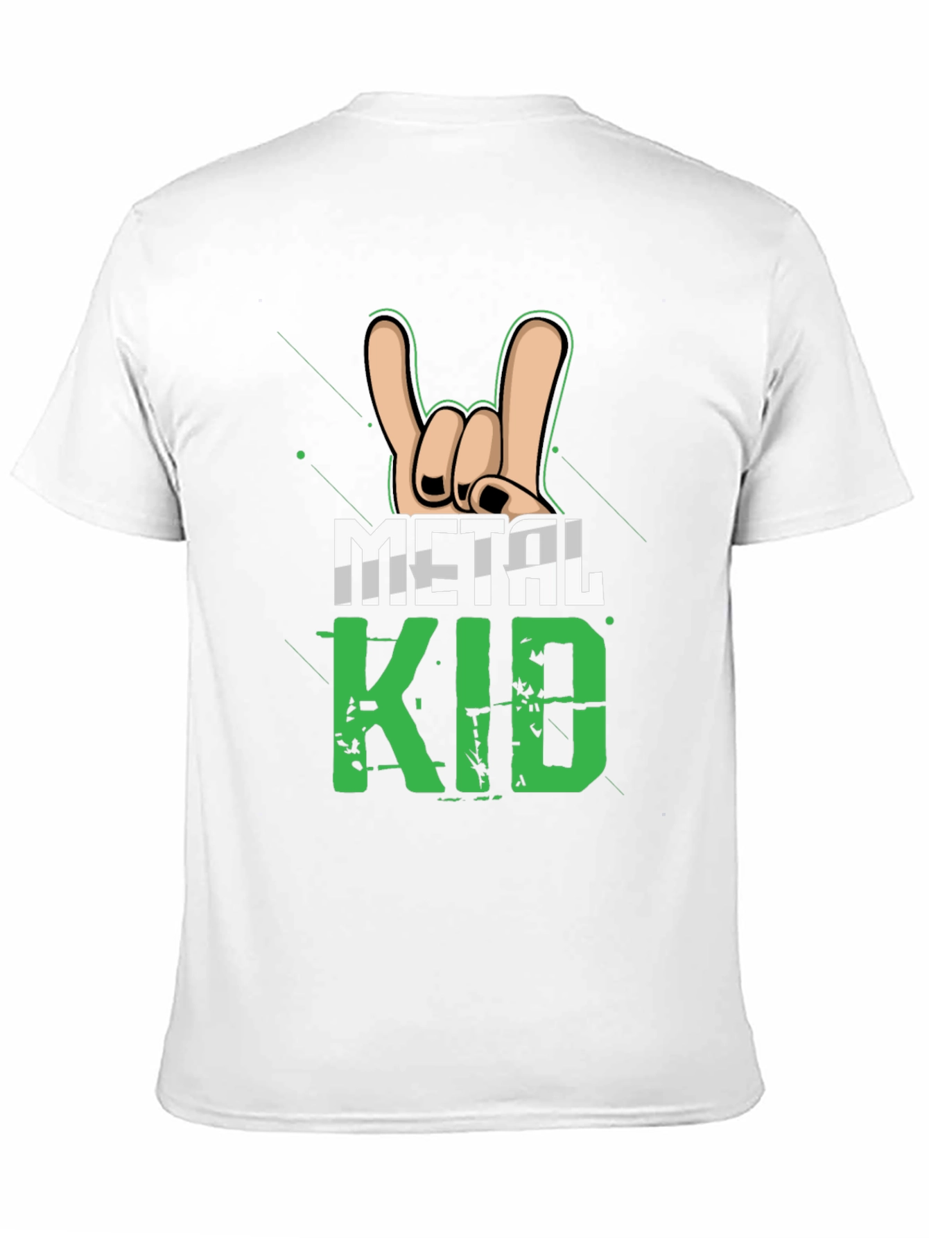 Metal Kid Rock On Graphic T-Shirt