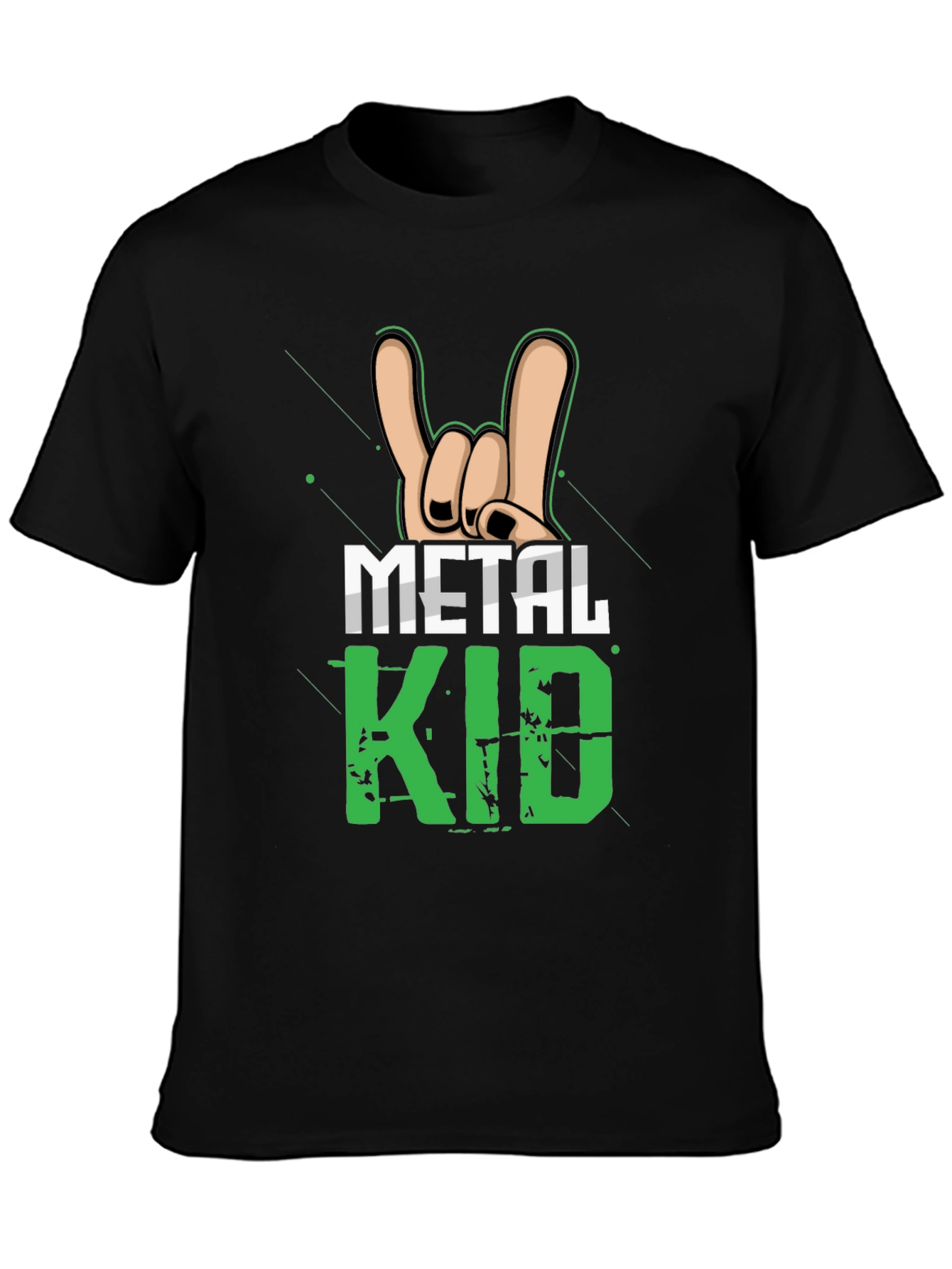 Metal Kid Rock On Graphic T-Shirt