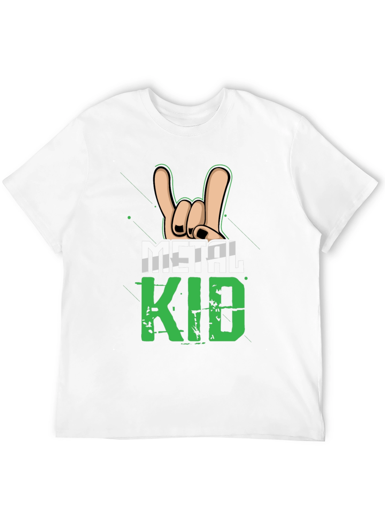 Metal Kid Rock On Graphic T-Shirt