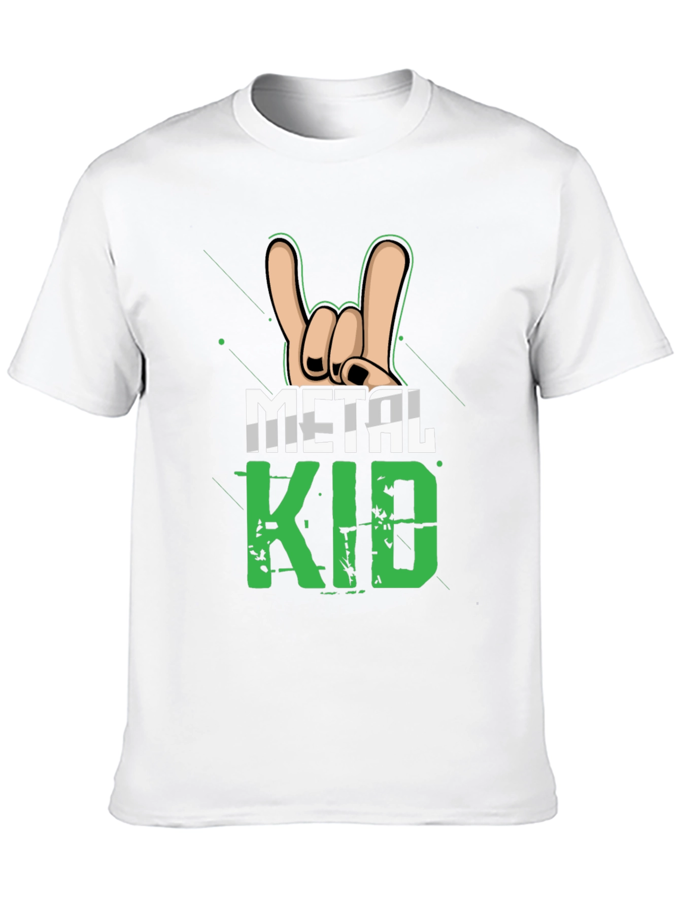 Metal Kid Rock On Graphic T-Shirt