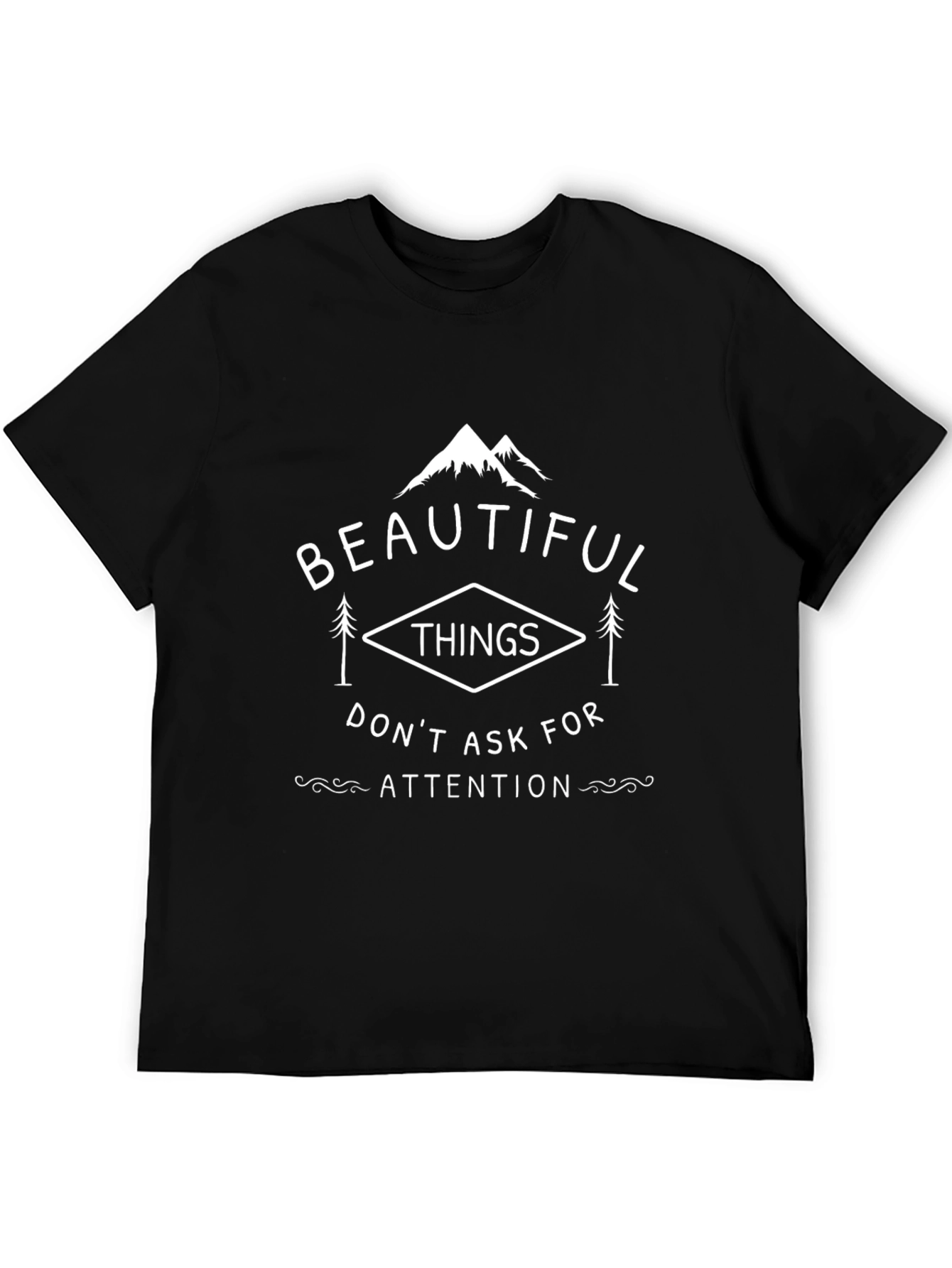 Beautiful Things T-Shirt - Black Cotton Tee