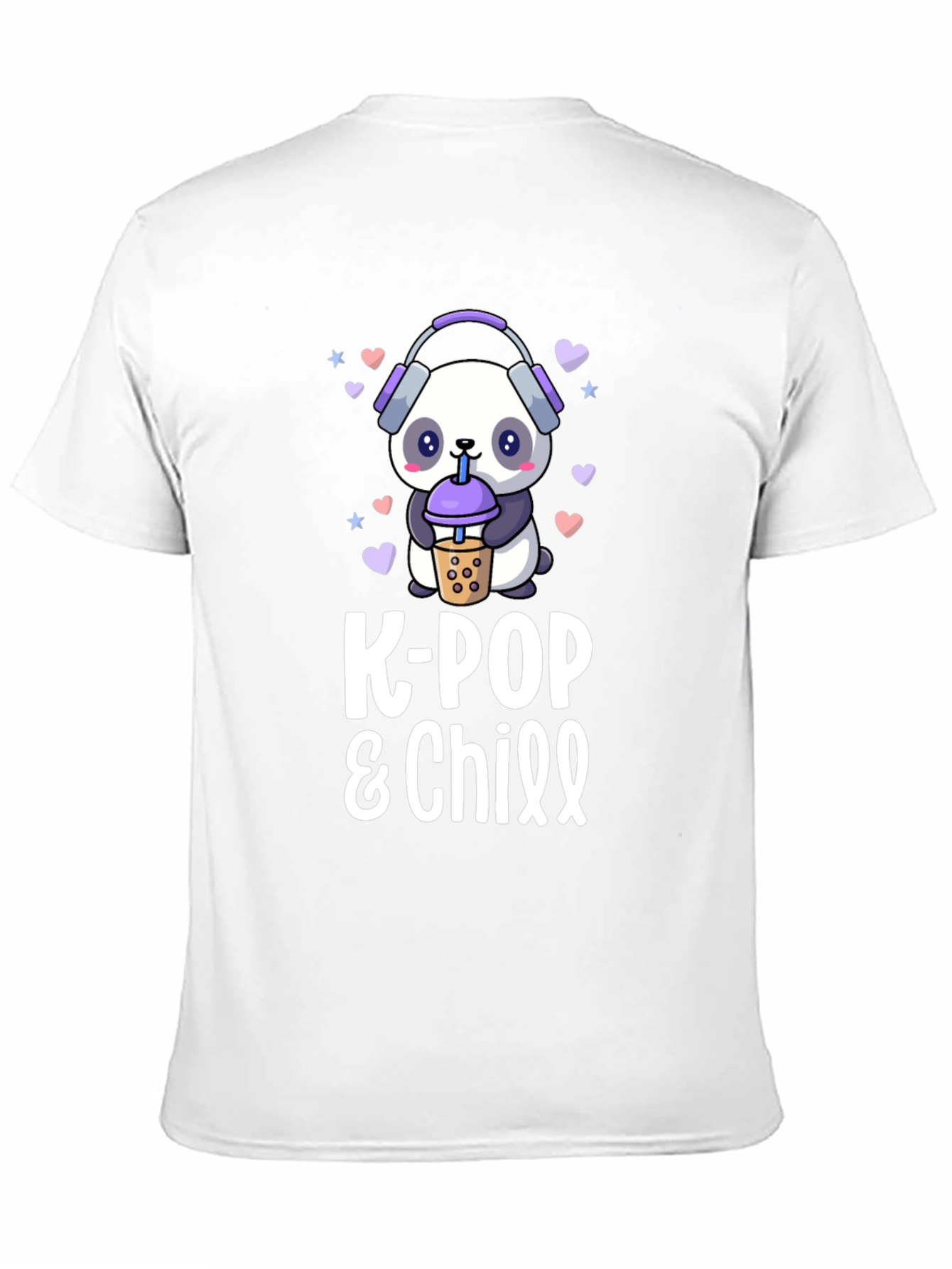 K-Pop & Chill Panda T-Shirt