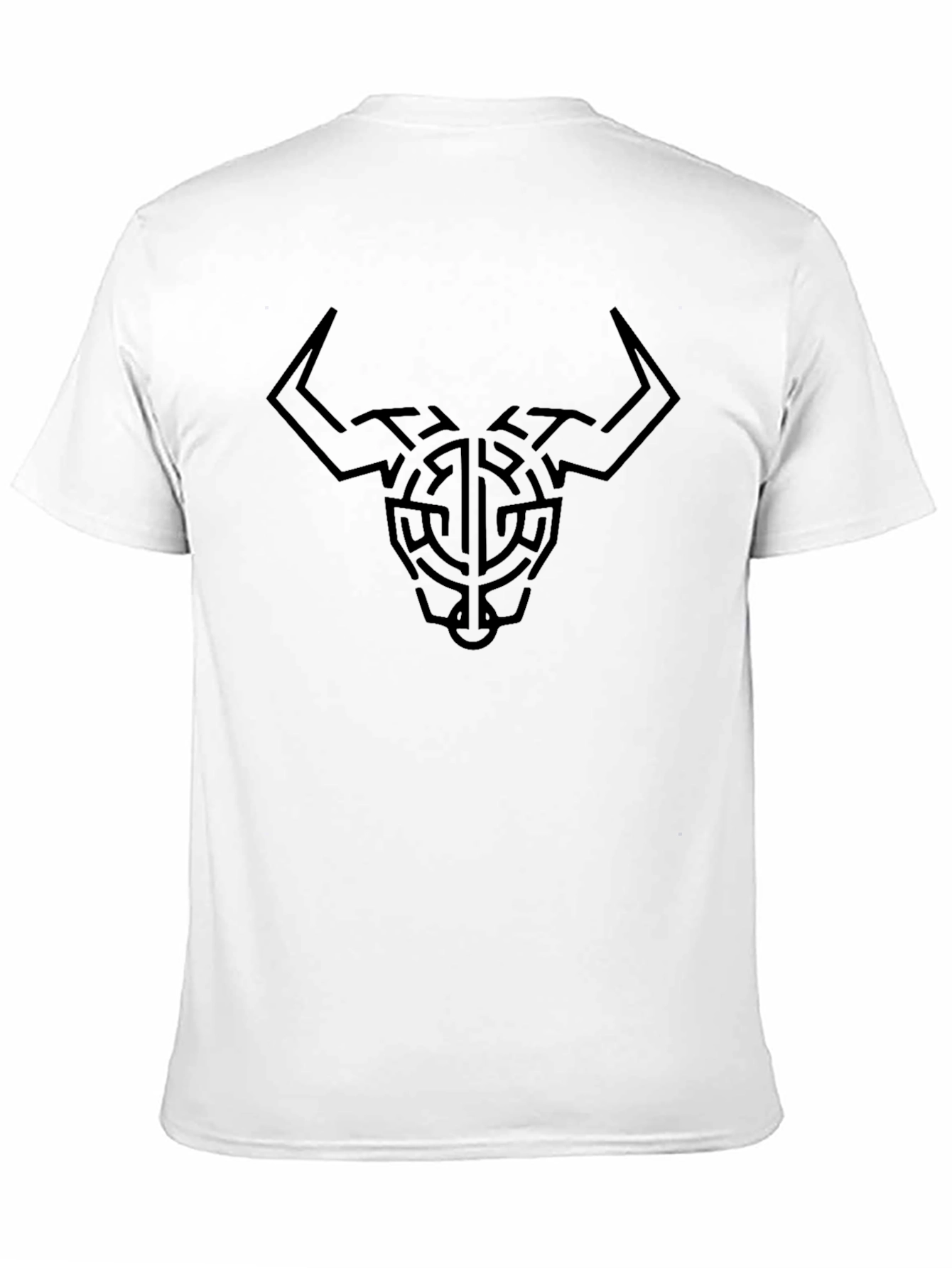 Geometric Bull T-Shirt - Graphic Tee
