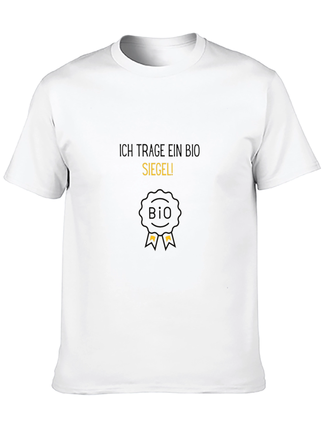 I wear a BIO seal! Black T-Shirt