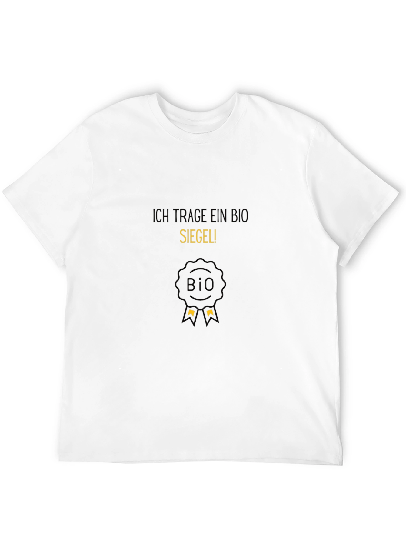 I wear a BIO seal! Black T-Shirt