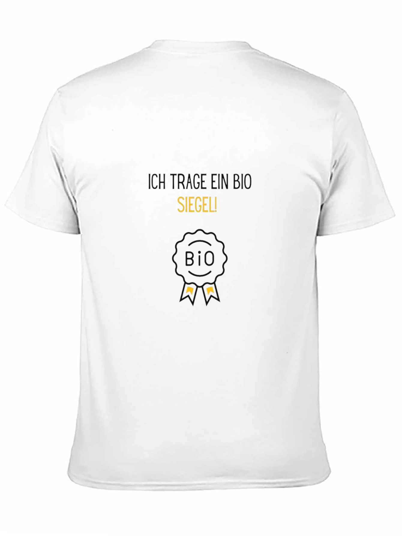 I wear a BIO seal! Black T-Shirt