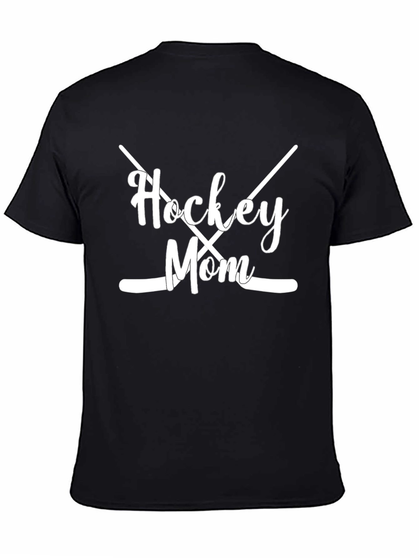 Hockey Mom T-Shirt - Black Tee