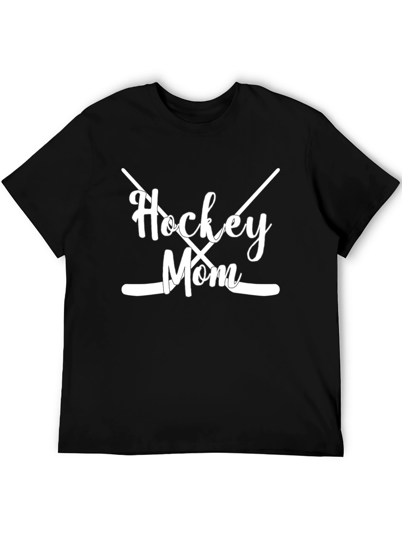 Hockey Mom T-Shirt - Black Tee