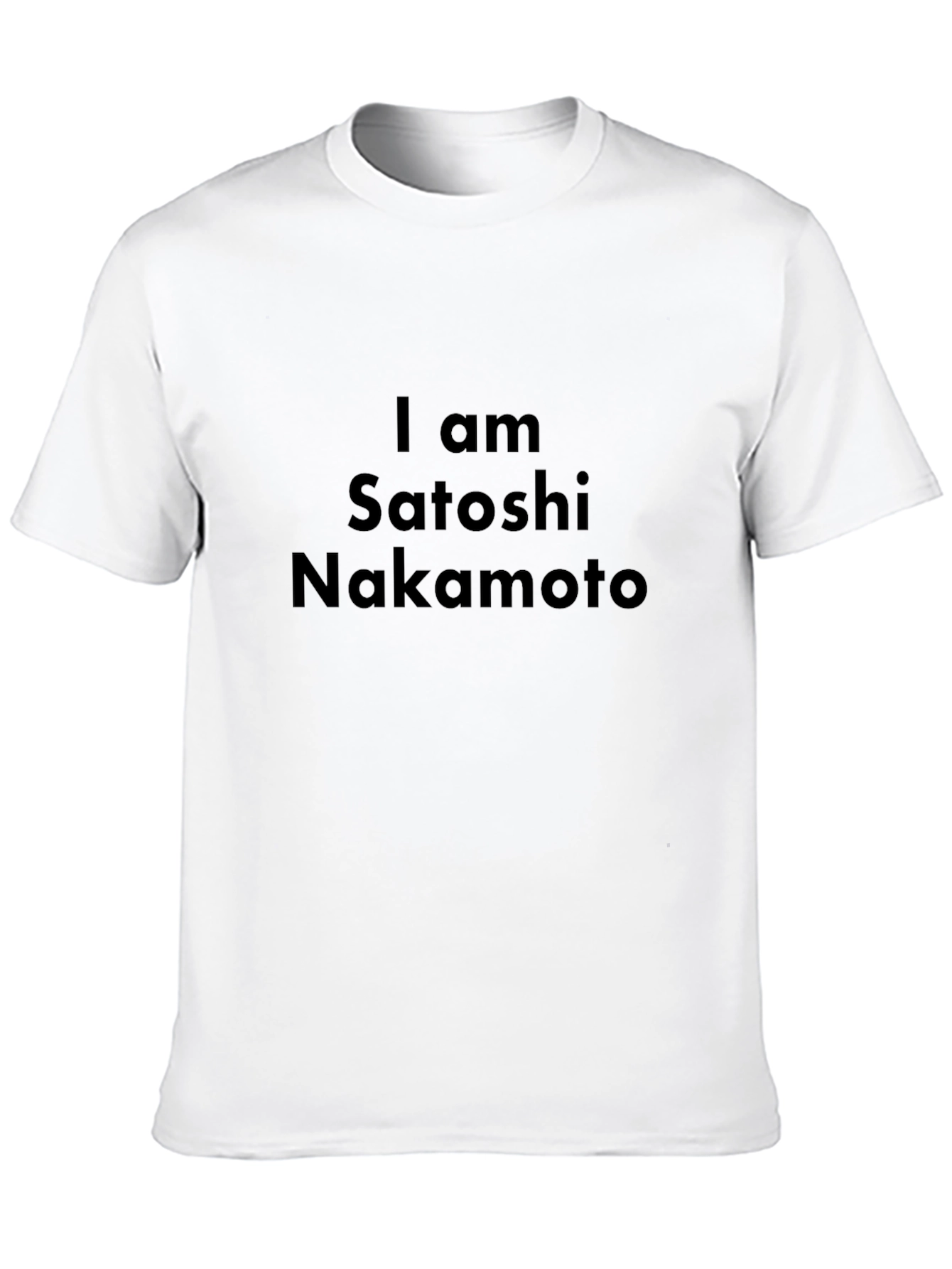 I am Satoshi Nakamoto T-Shirt - Crypto Legend