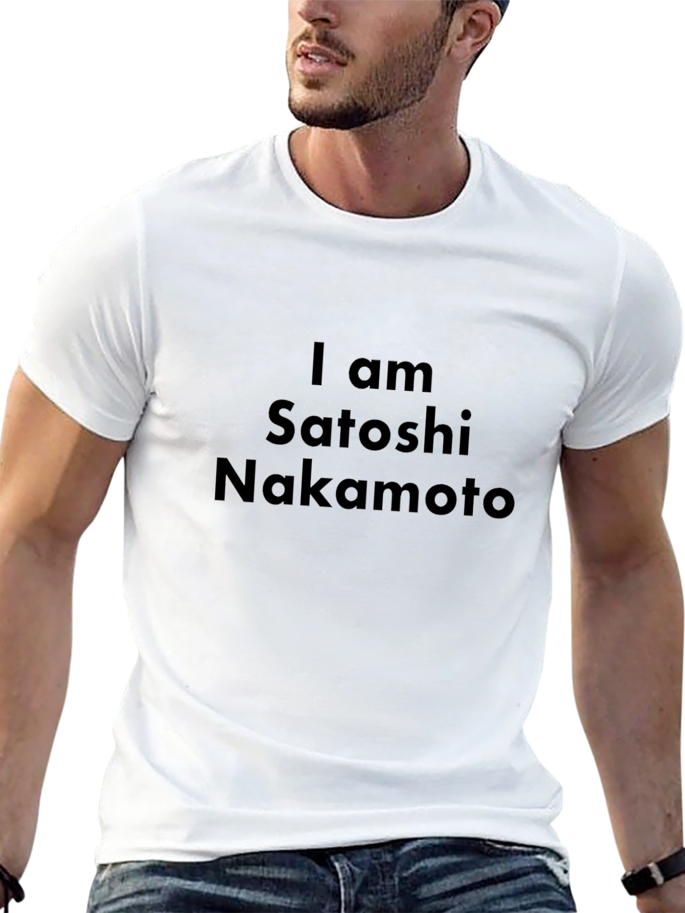 I am Satoshi Nakamoto T-Shirt - Crypto Legend