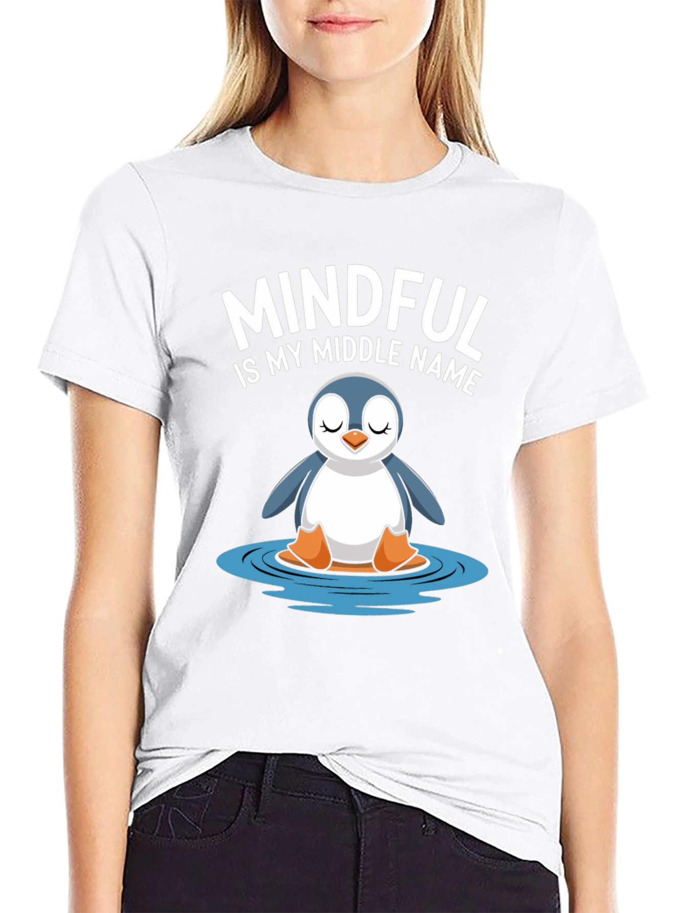 Mindful Penguin T-Shirt