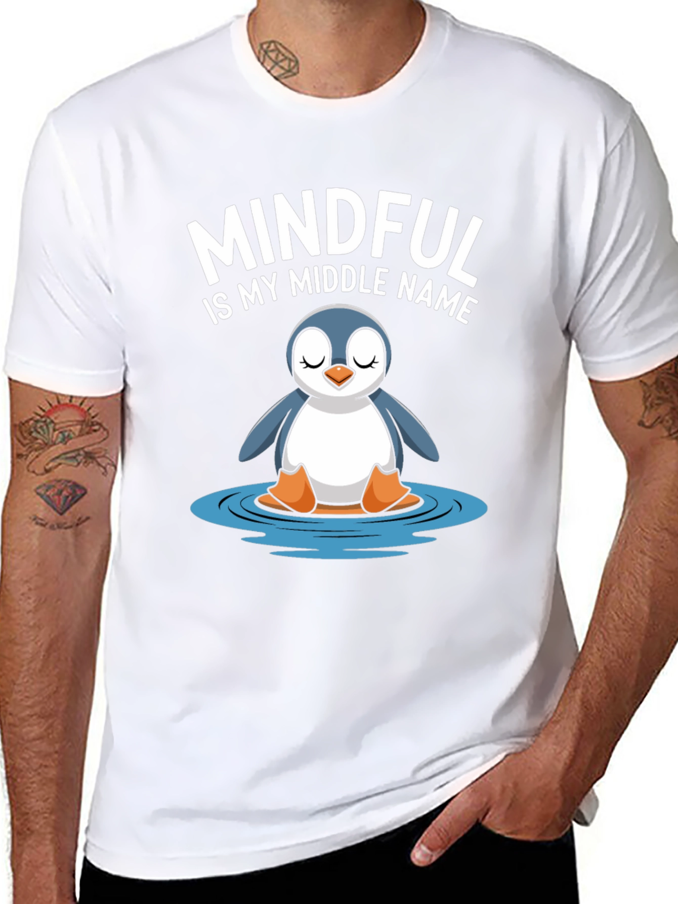 Mindful Penguin T-Shirt