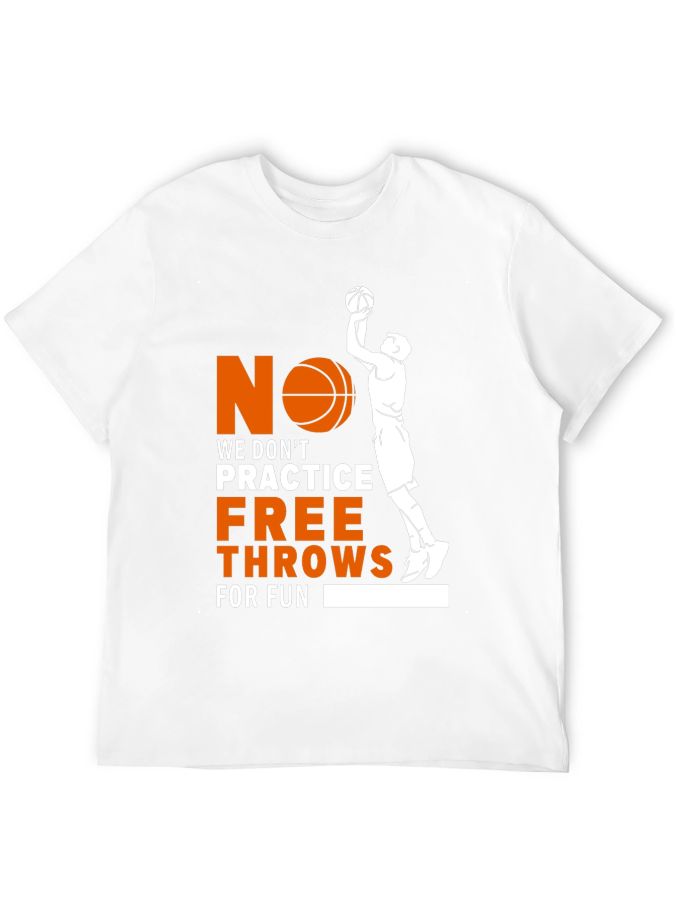 Basketball Free Throws Graphic T-Shirt