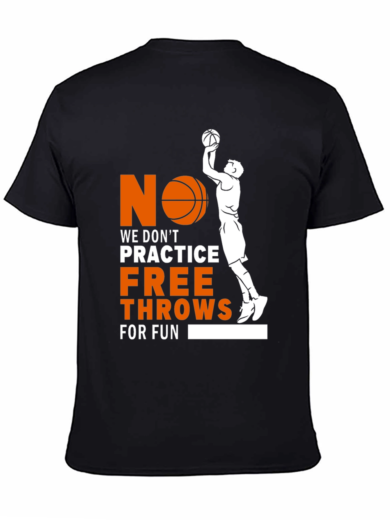 Basketball Free Throws Graphic T-Shirt