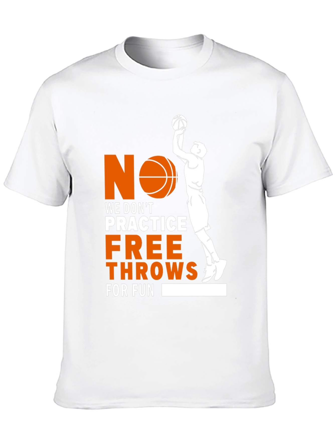 Basketball Free Throws Graphic T-Shirt