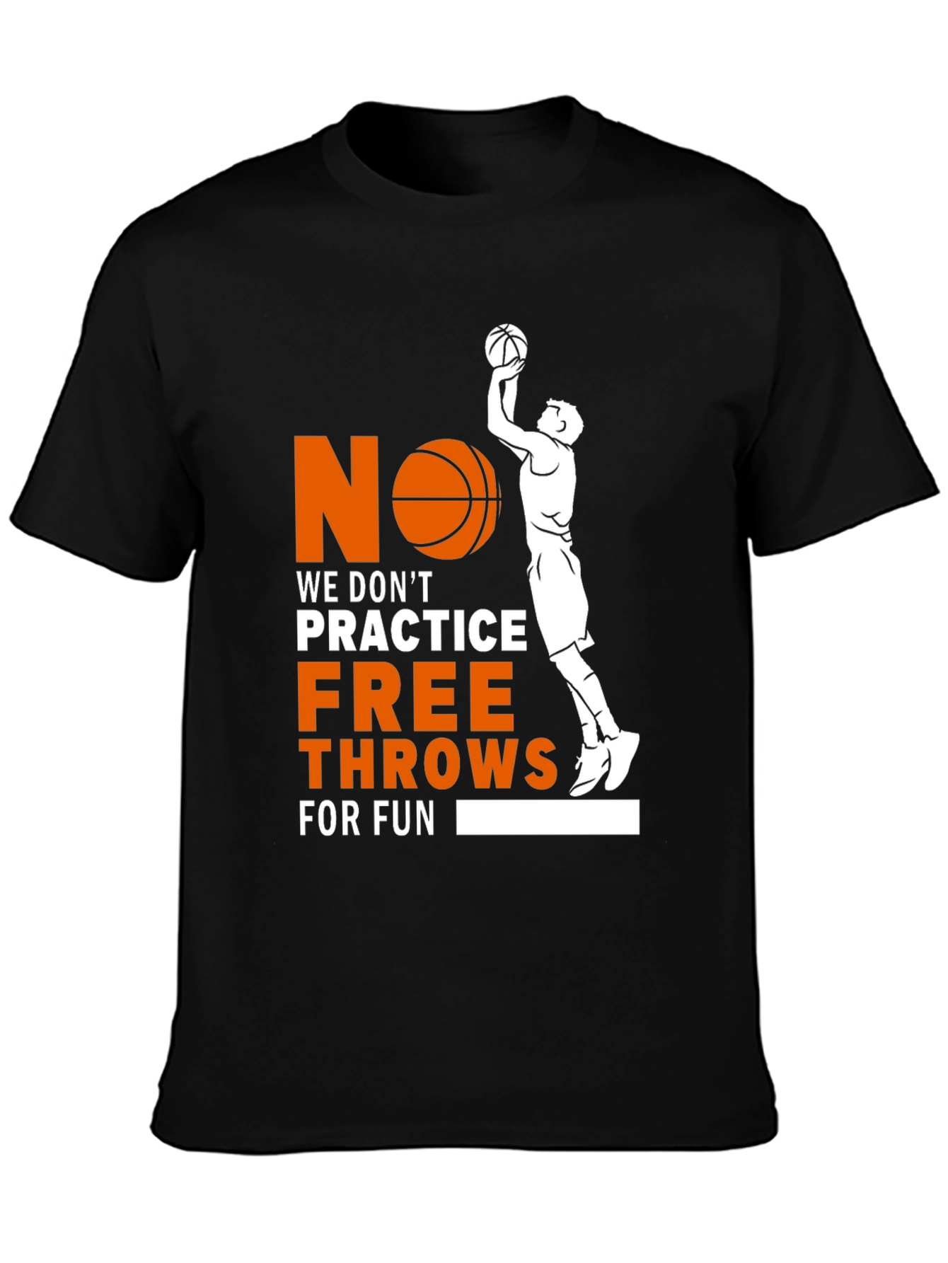 Basketball Free Throws Graphic T-Shirt