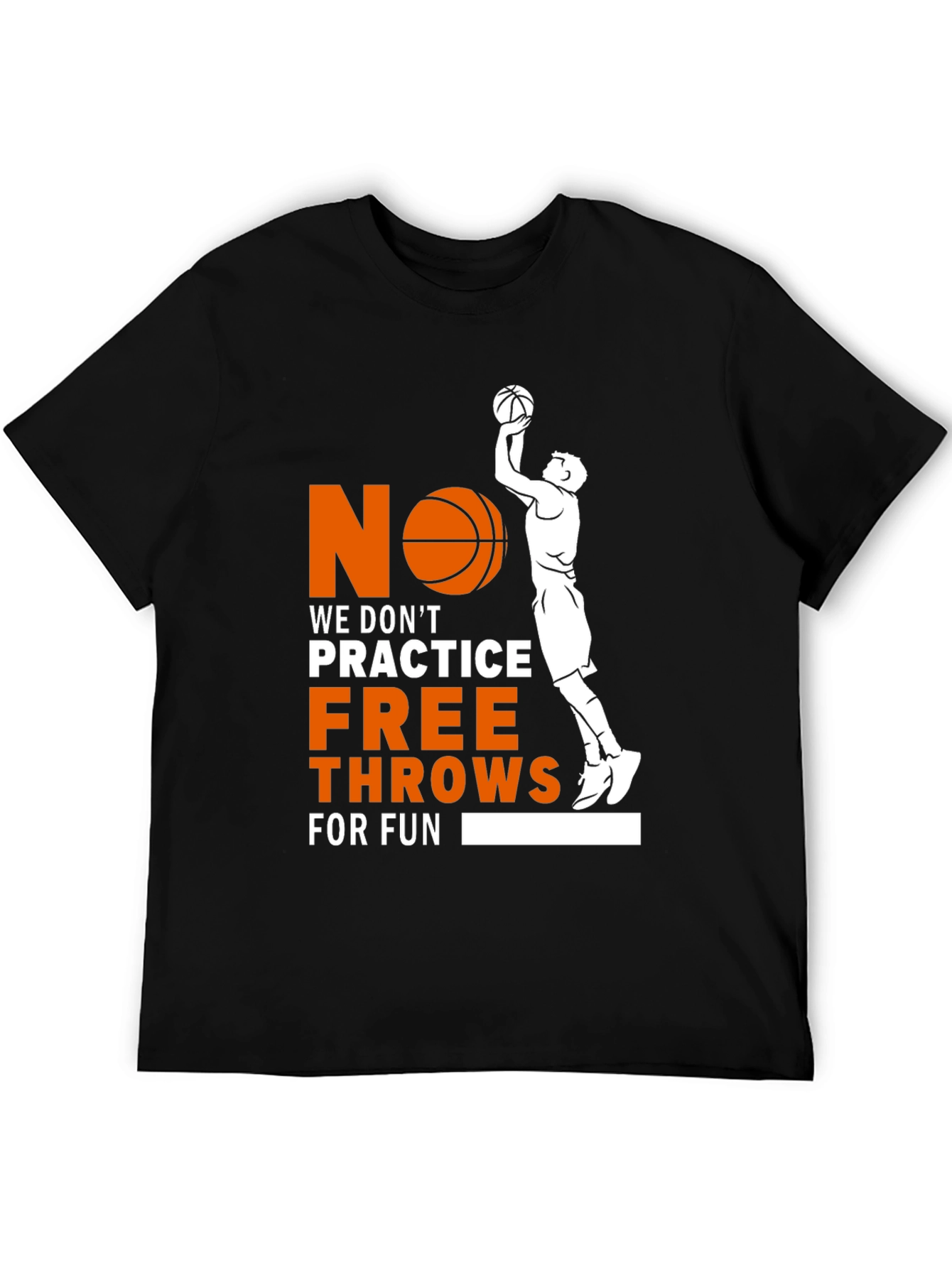Basketball Free Throws Graphic T-Shirt