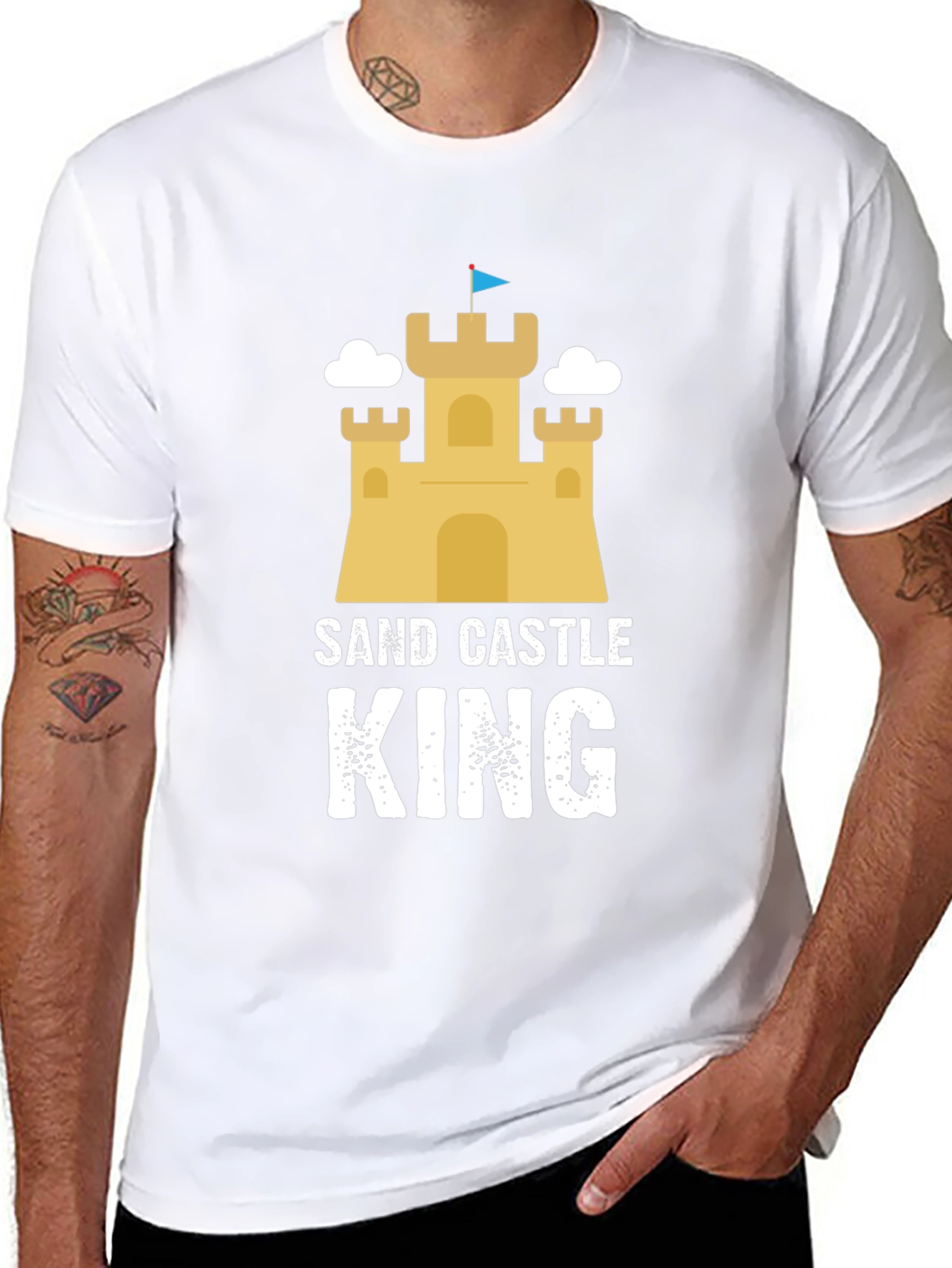 Sandcastle King Graphic Tee