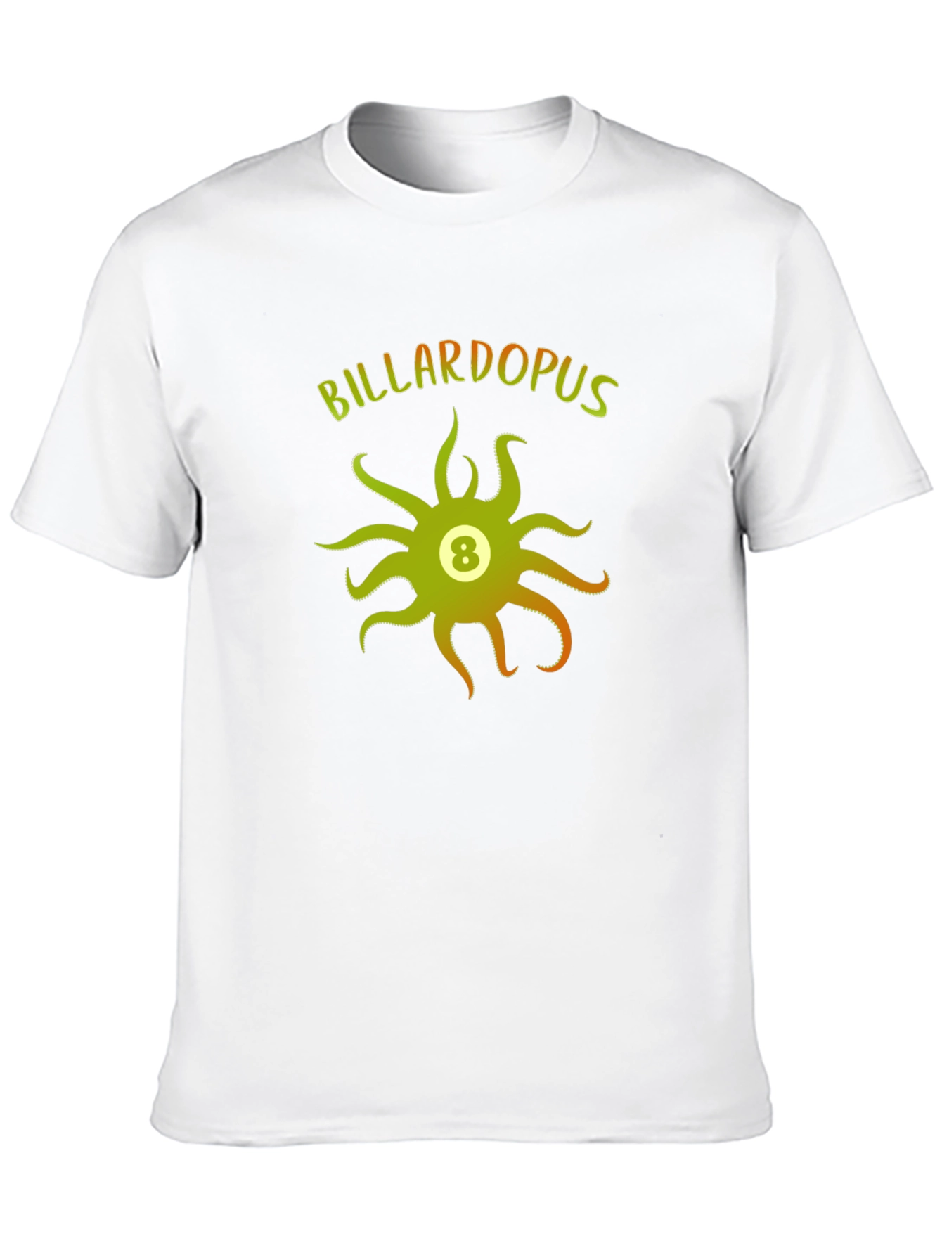 Billardopus T-Shirt - Octopus 8 Ball Graphic Tee
