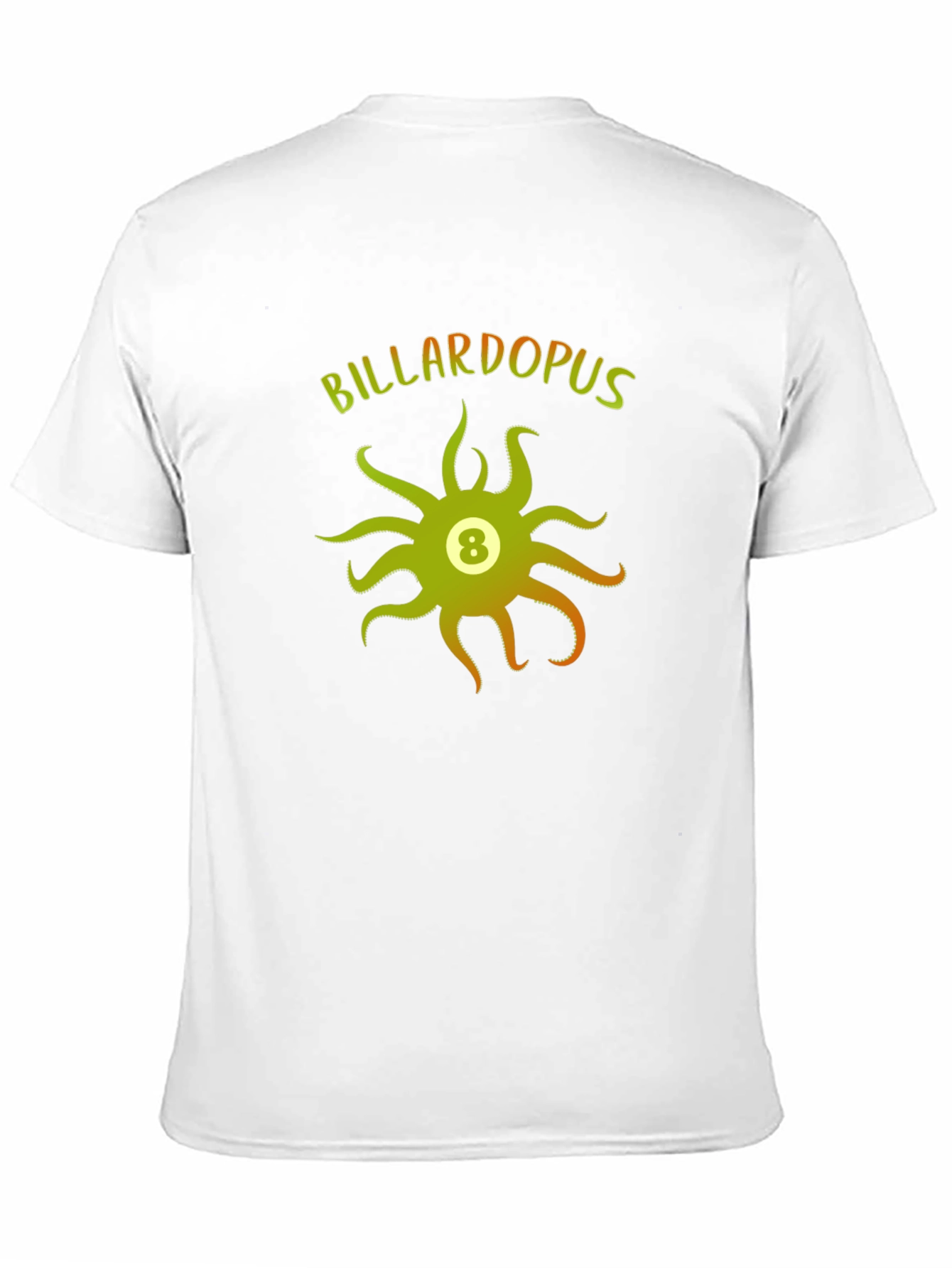 Billardopus T-Shirt - Octopus 8 Ball Graphic Tee