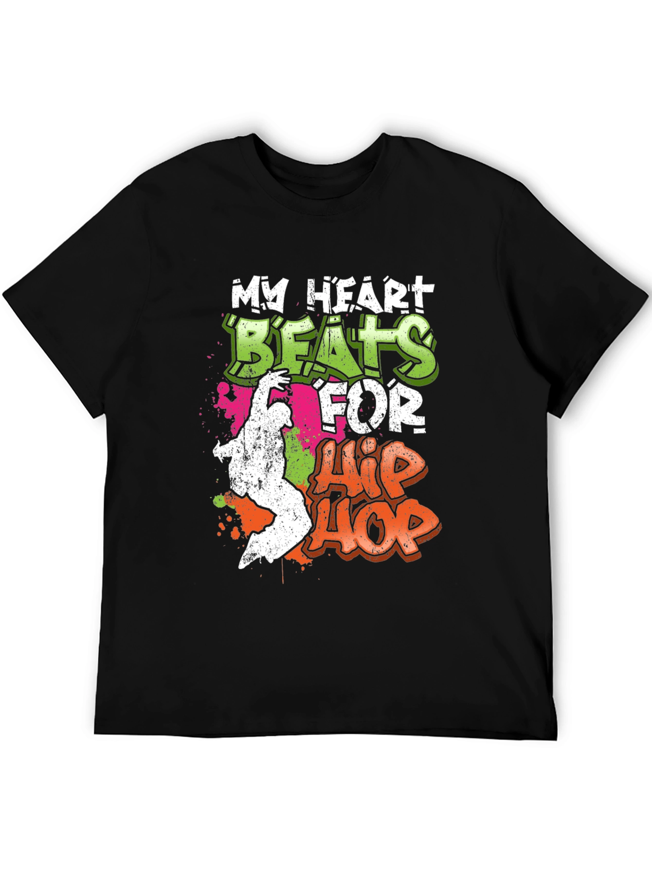 My Heart Beats for Hip Hop Graphic T-Shirt