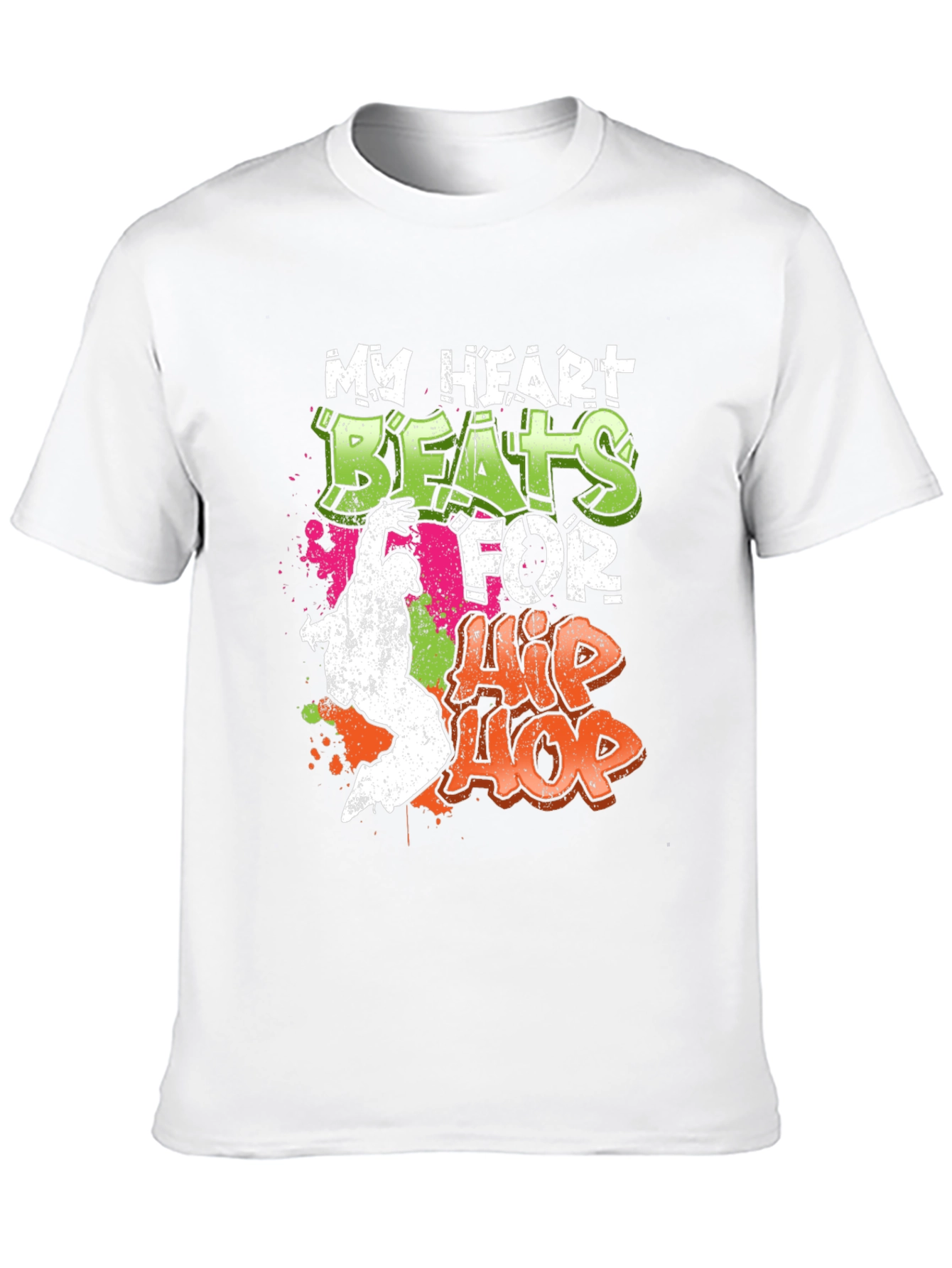 My Heart Beats for Hip Hop Graphic T-Shirt