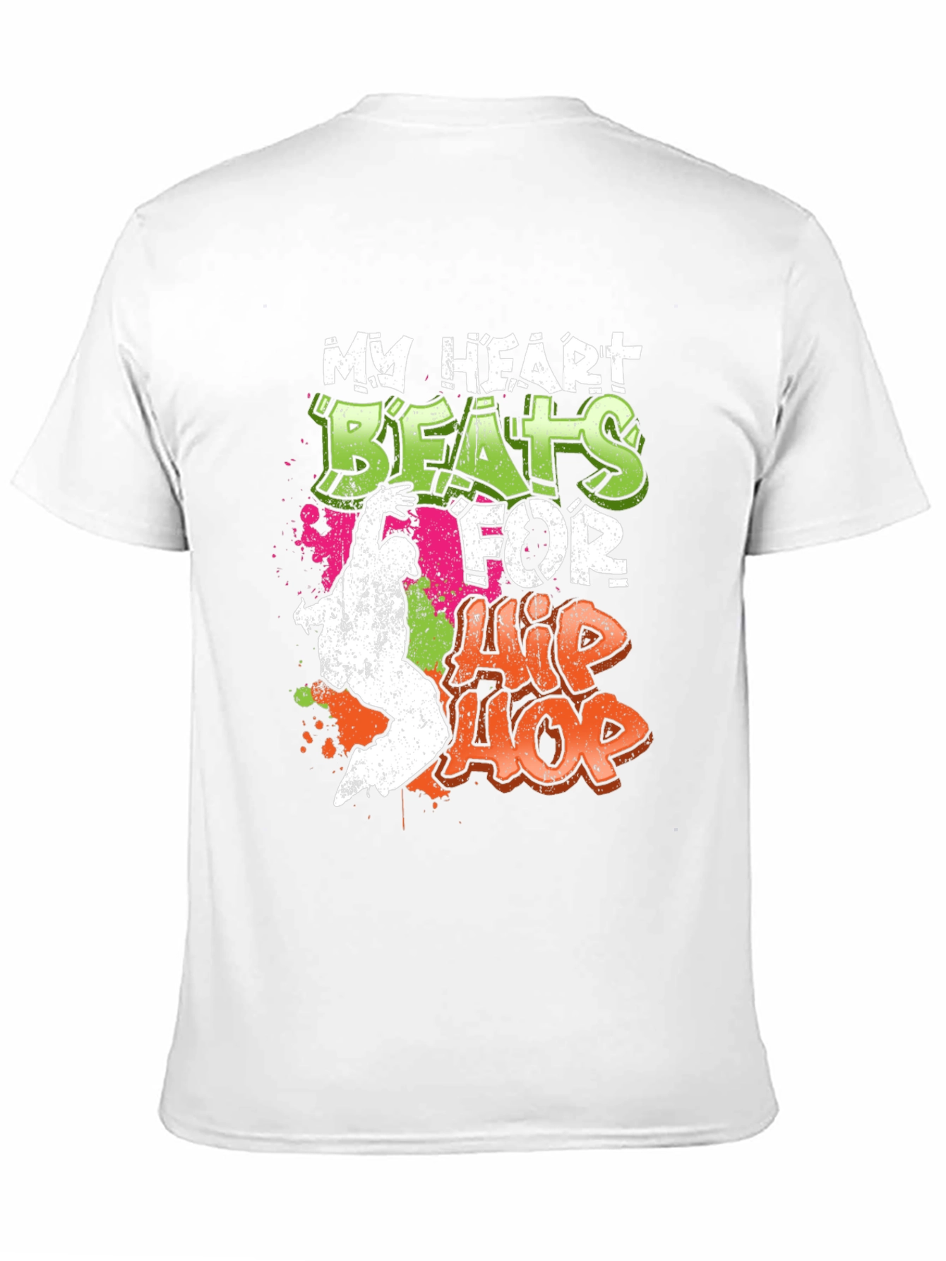 My Heart Beats for Hip Hop Graphic T-Shirt