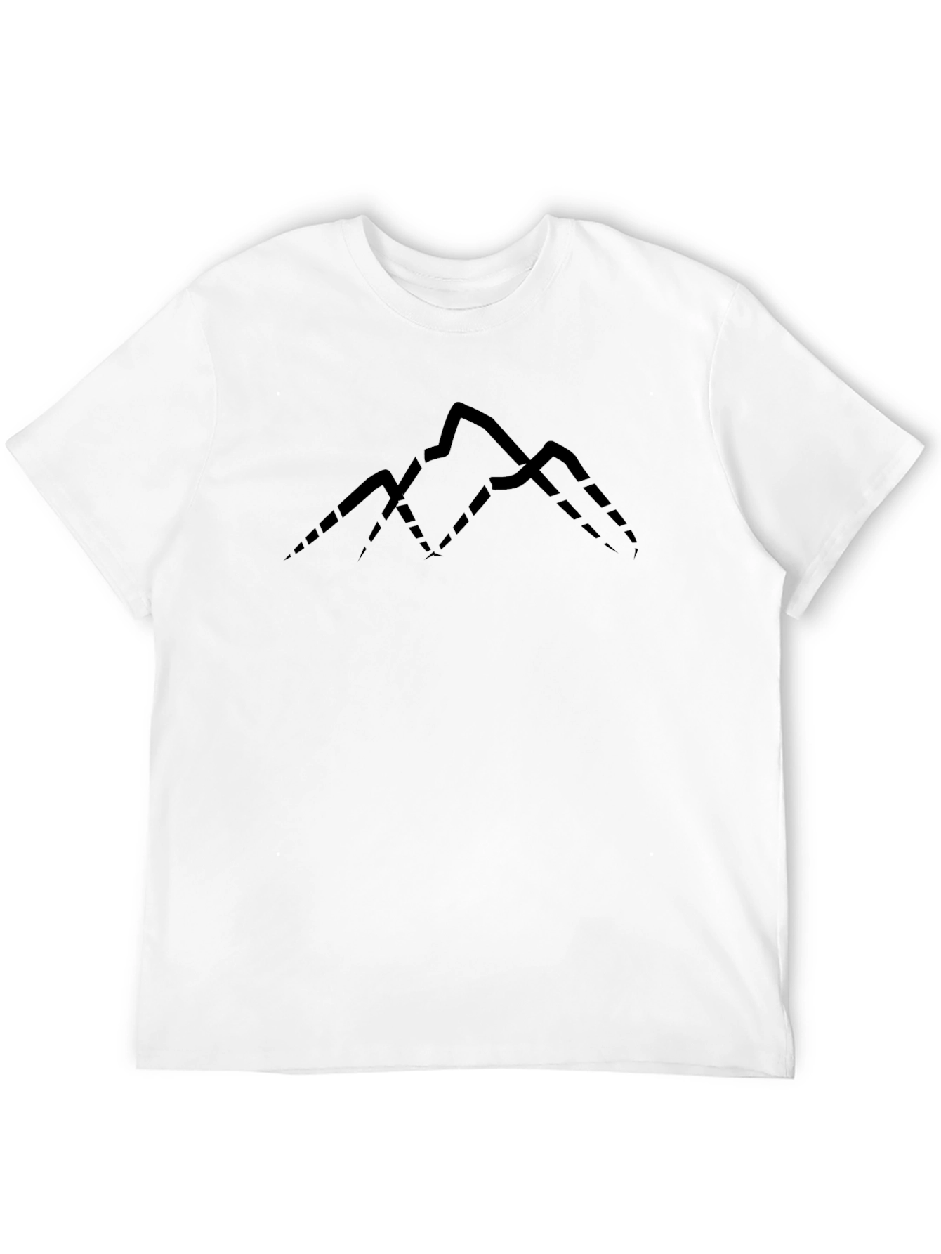 Mens Black Mountain Graphic Tee - Adventure Ready