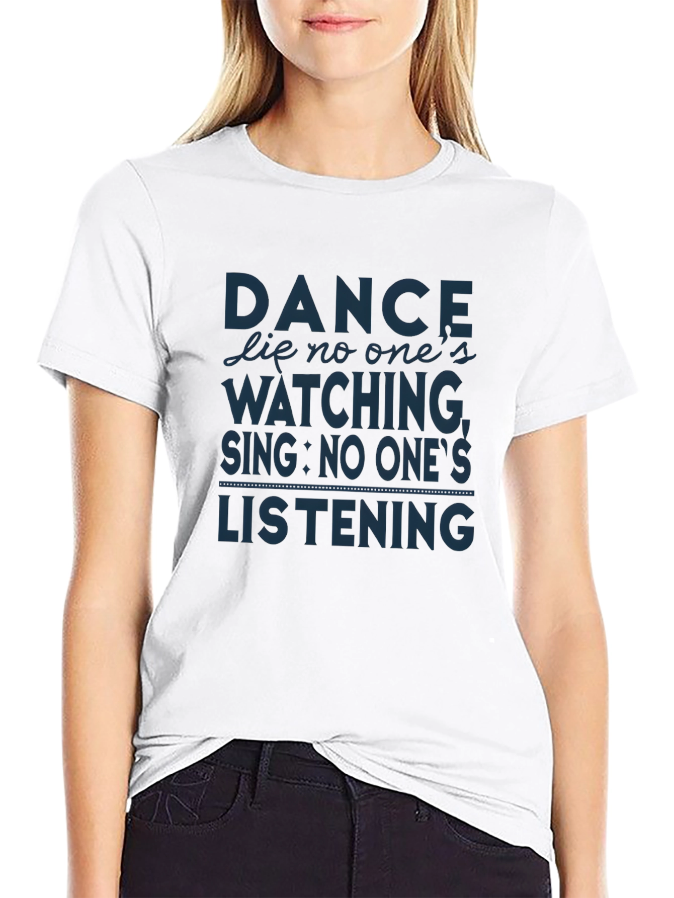 Dance Like No Ones Watching Graphic T-Shirt