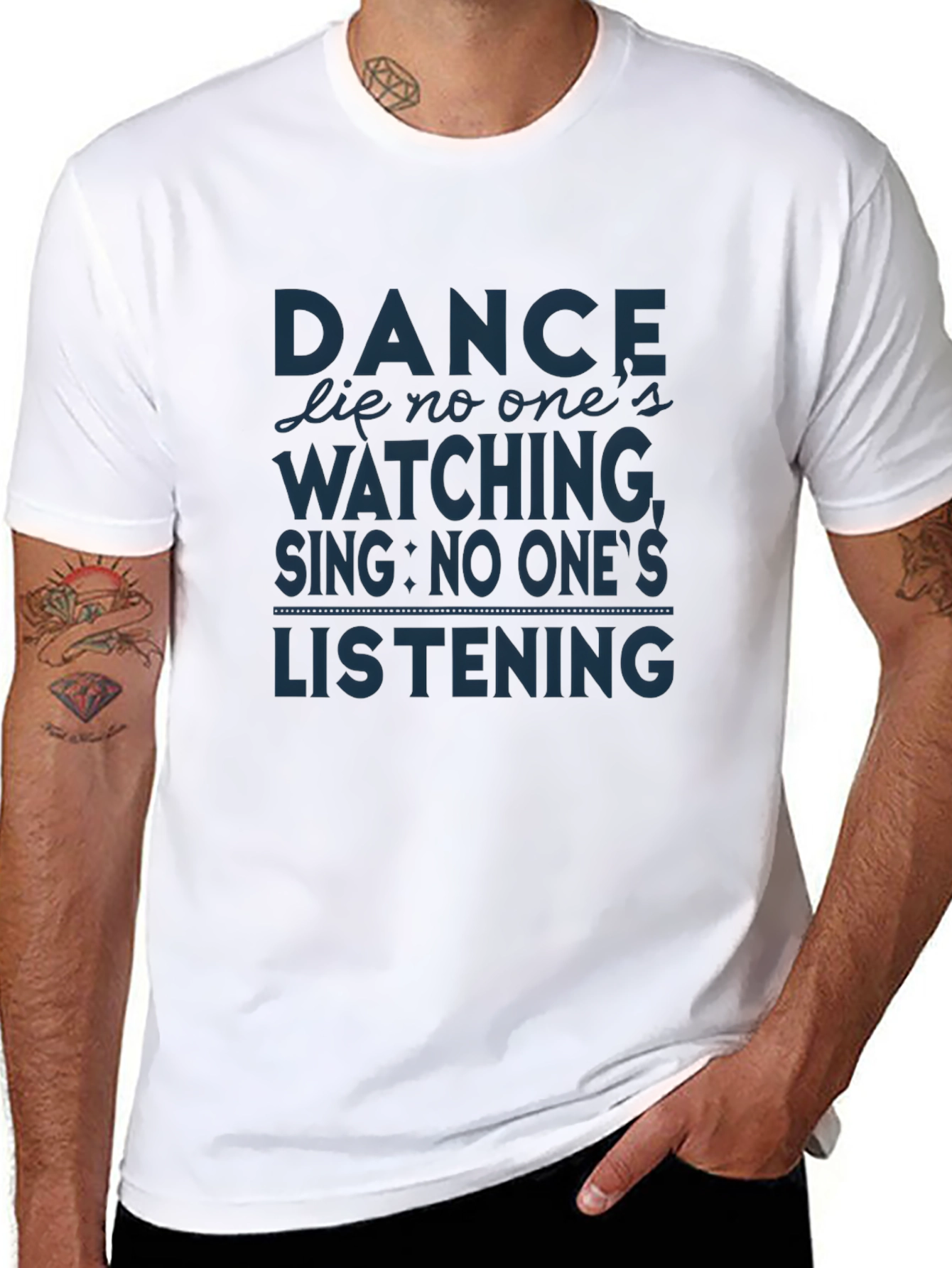 Dance Like No Ones Watching Graphic T-Shirt