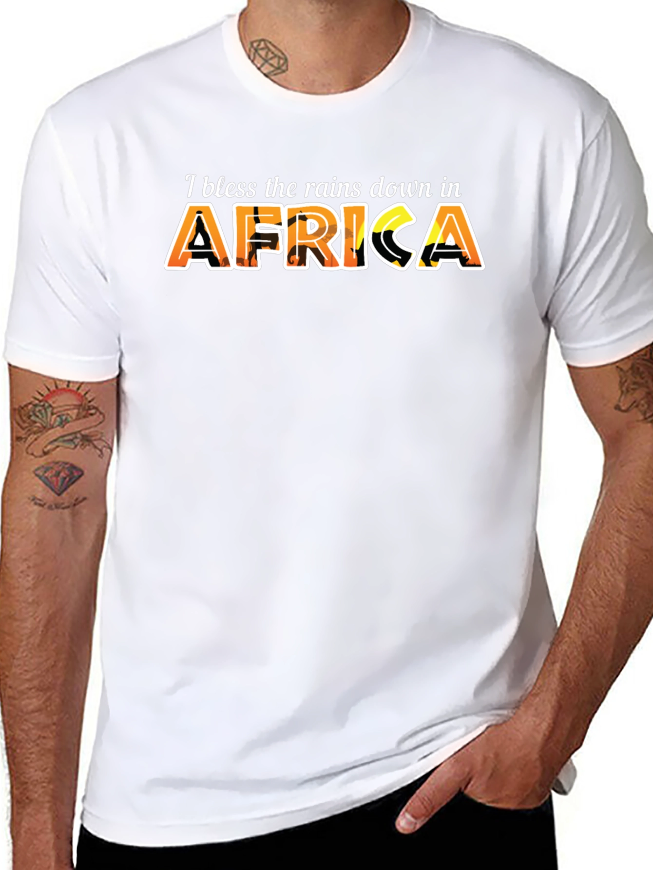 I Bless The Rains in Africa Graphic T-Shirt