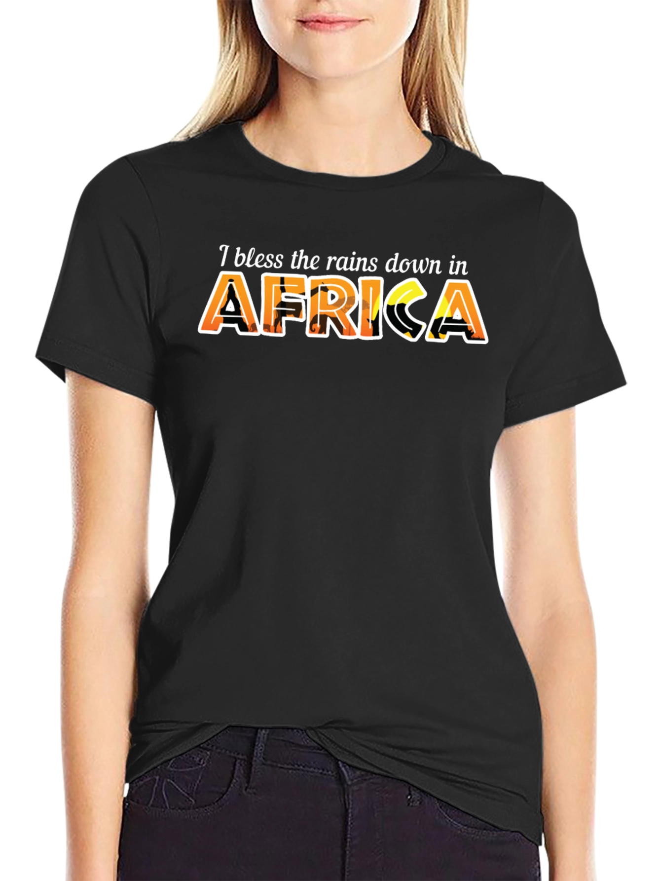 I Bless The Rains in Africa Graphic T-Shirt