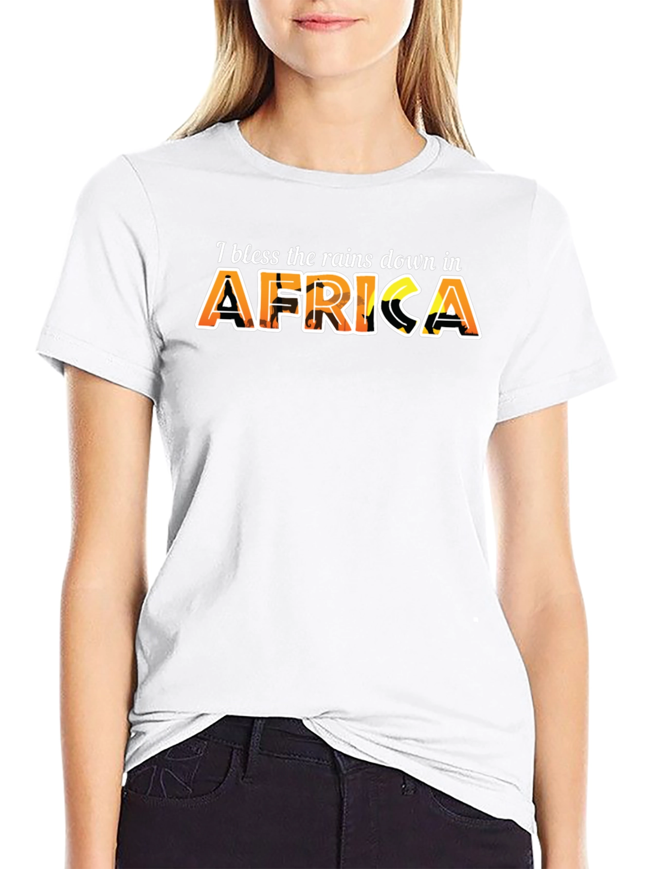 I Bless The Rains in Africa Graphic T-Shirt