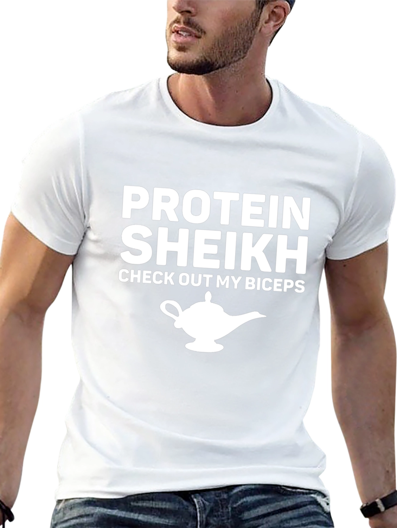 Protein Sheikh Biceps T-Shirt