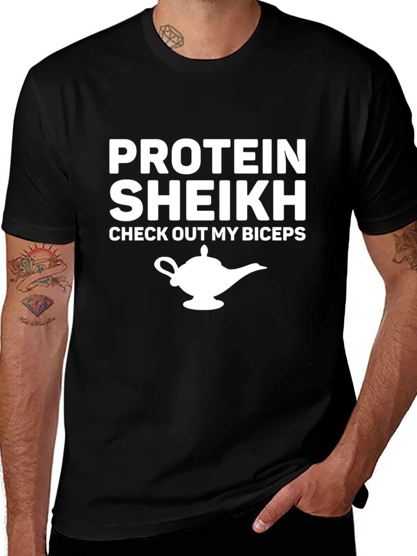 Protein Sheikh Biceps T-Shirt