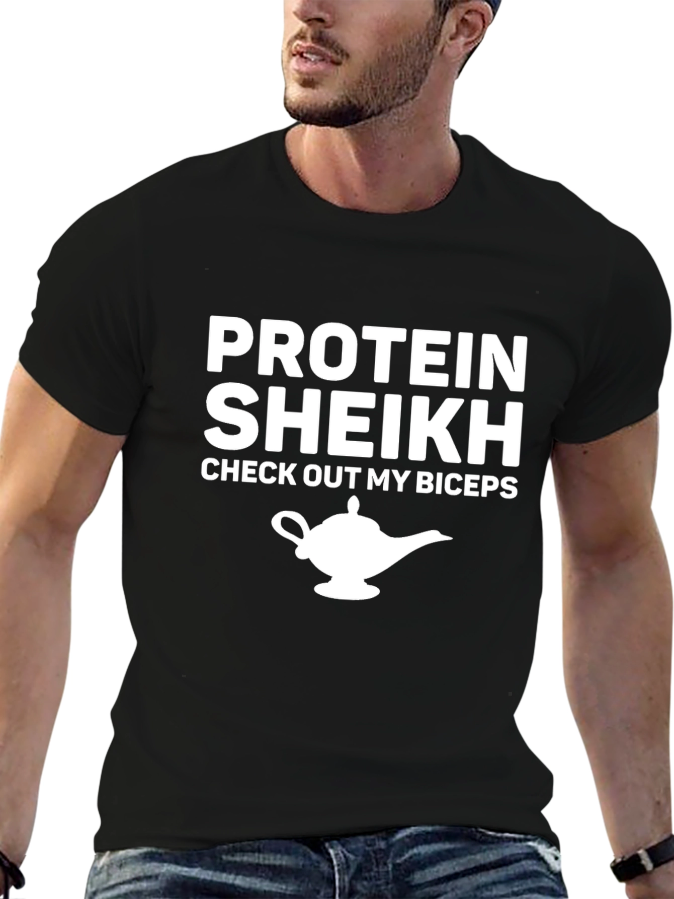 Protein Sheikh Biceps T-Shirt