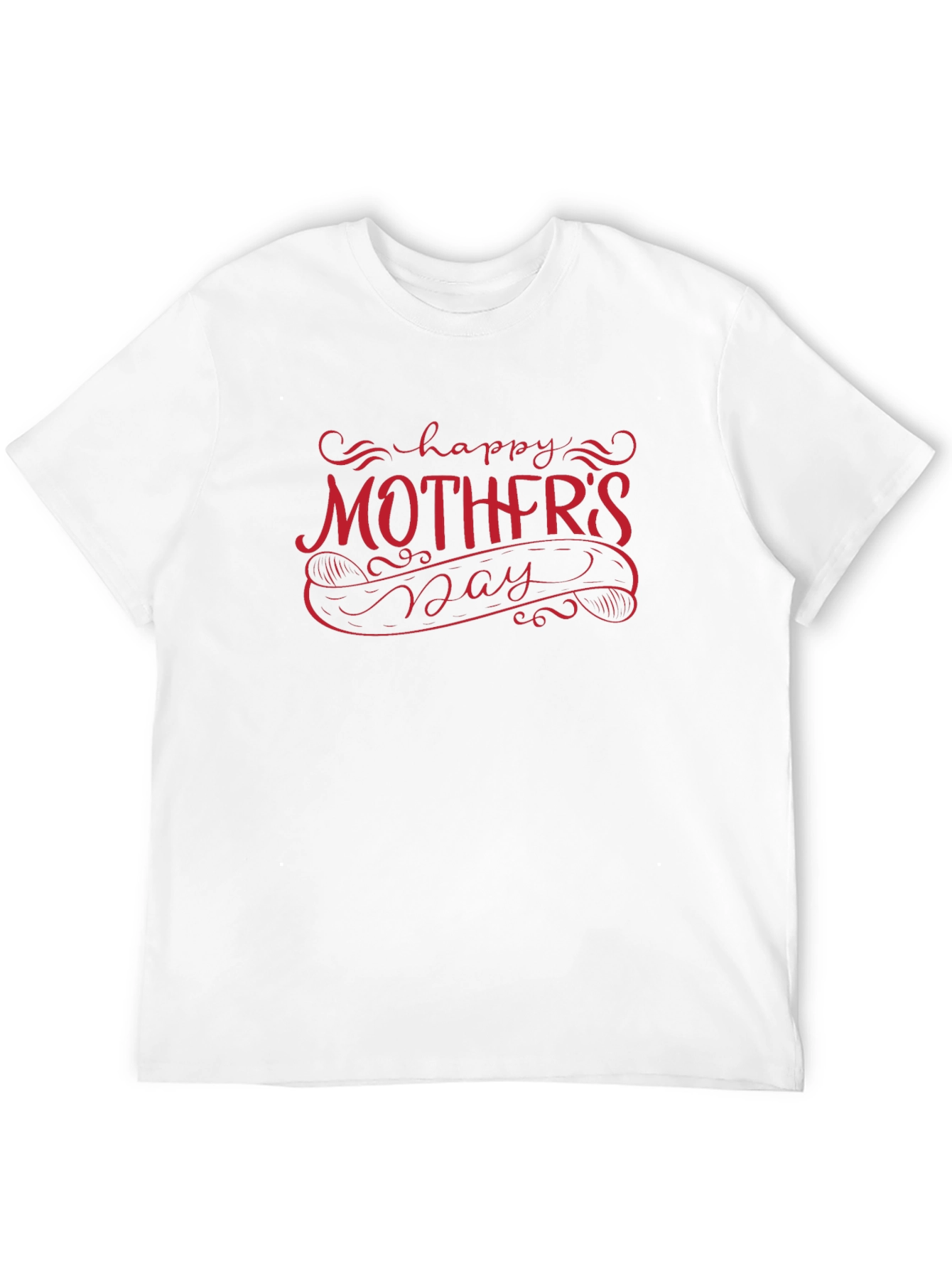 Happy Mothers Day Black T-Shirt