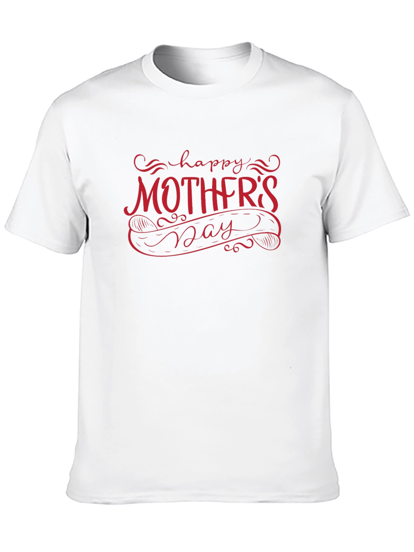 Happy Mothers Day Black T-Shirt