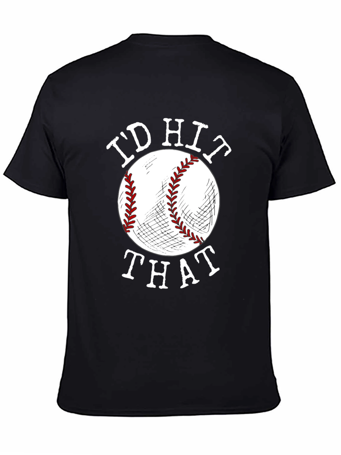 Id Hit That Baseball Graphic Tee