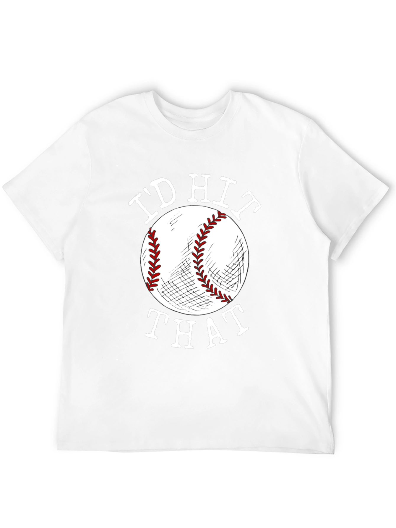 Id Hit That Baseball Graphic Tee