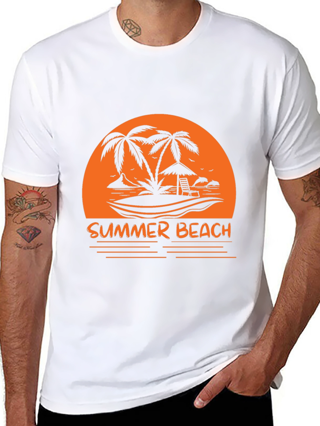 Summer Beach Graphic Tee - Vacation Vibes