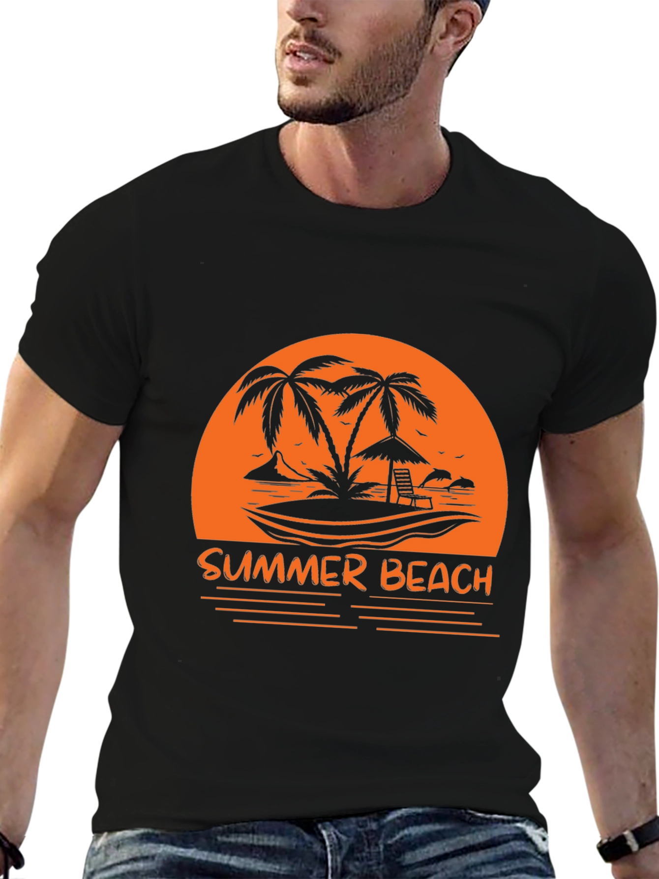 Summer Beach Graphic Tee - Vacation Vibes