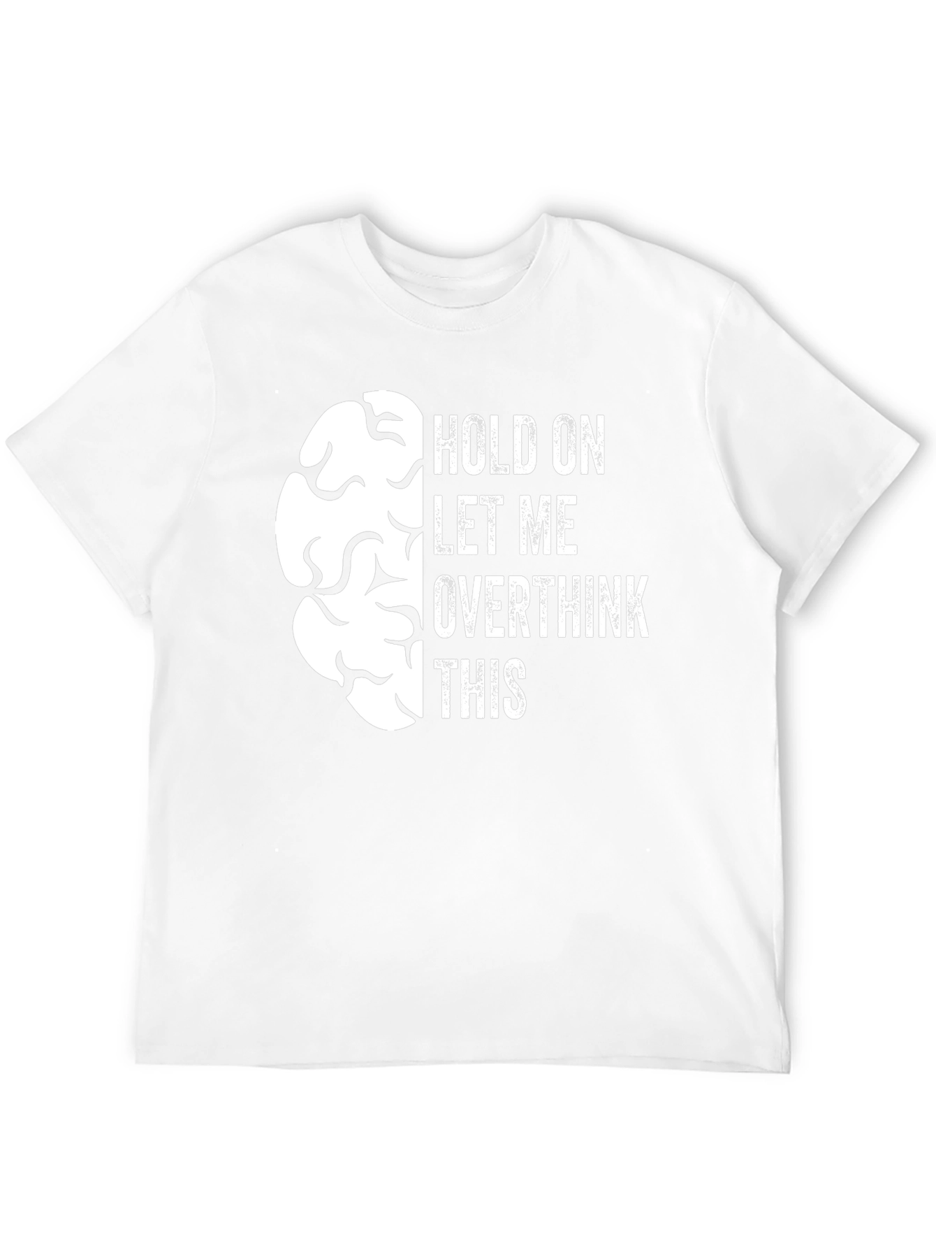 Overthink Brain Graphic Tee - Funny Sarcastic T-Shirt