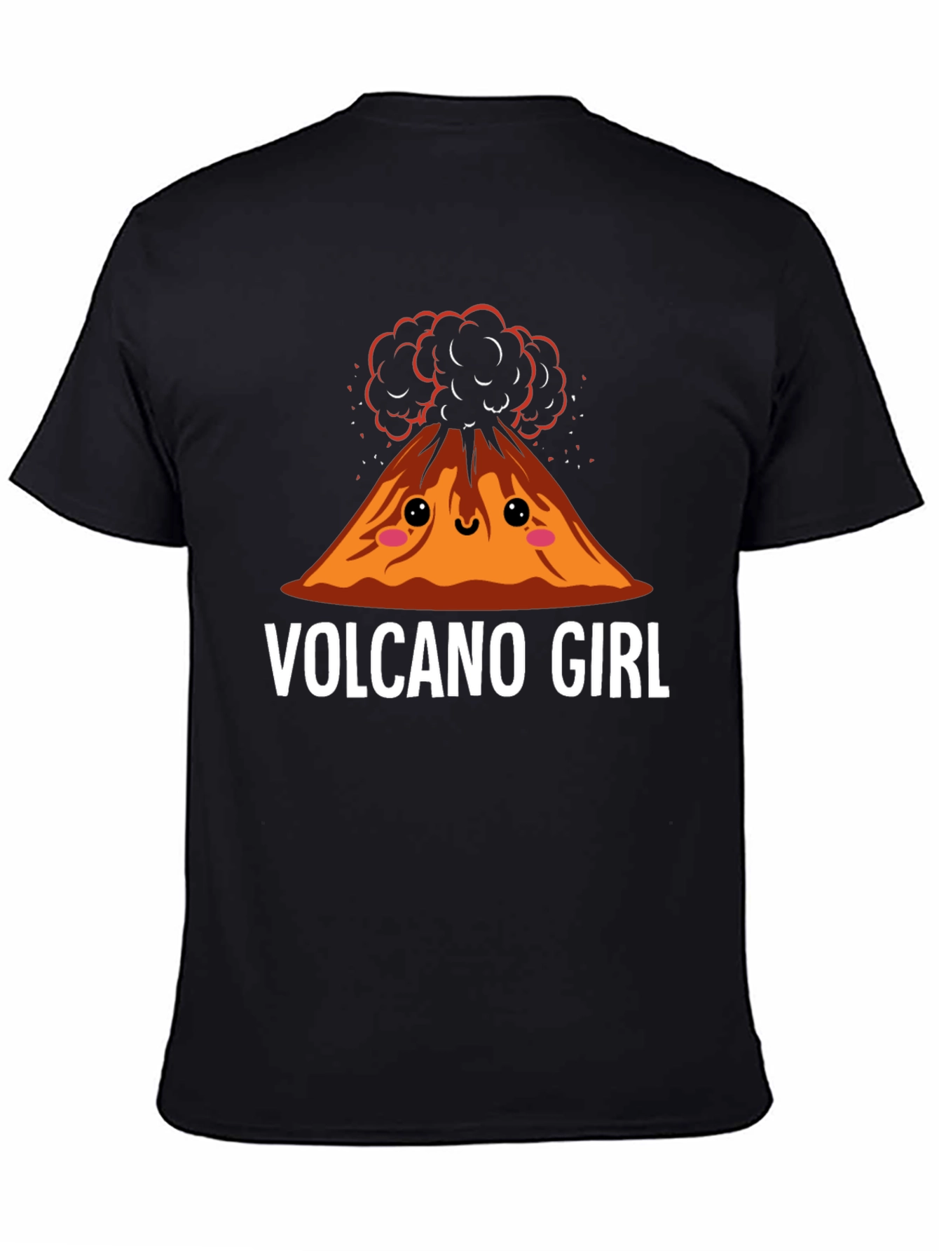 Volcano Girl Graphic Tee - Fun & Unique Design