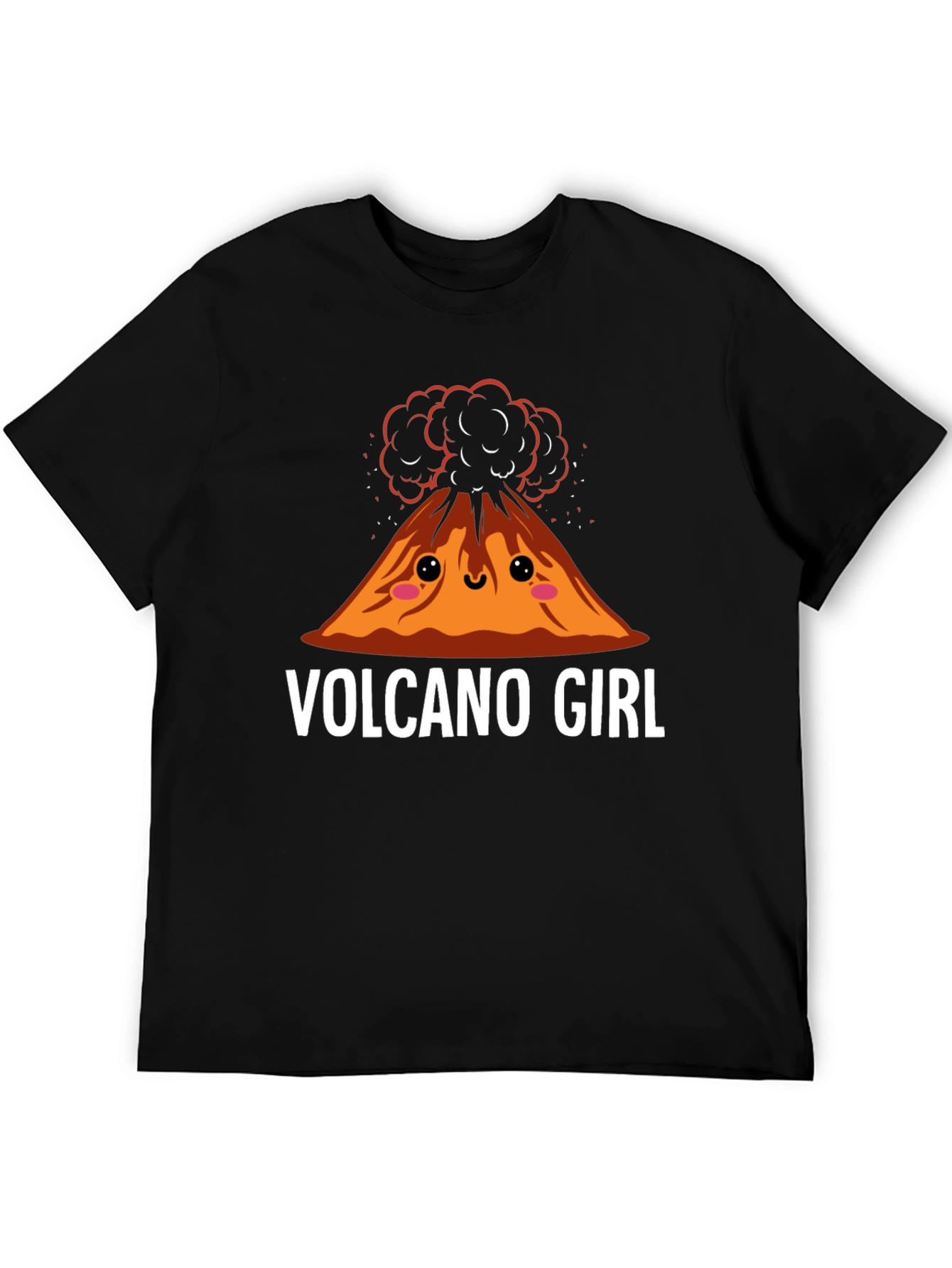 Volcano Girl Graphic Tee - Fun & Unique Design